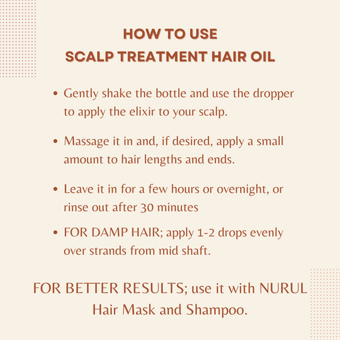 Scalp Treatment Hair Elixer Oil