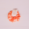 Peach Silk Scrunchy