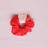 Red Silk Scrunchy